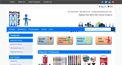 Desktop Screenshot of makingthemark.com